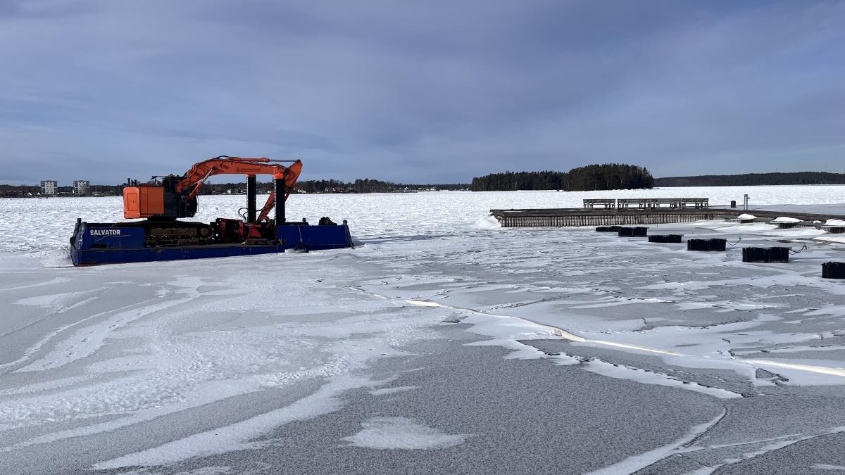 Paus i rivningsarbetet